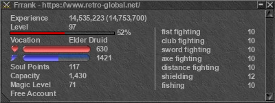 Signature for player Frrank
